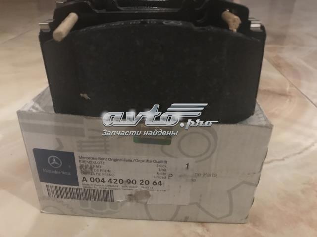 Колодки передние A0044209020 MERCEDES