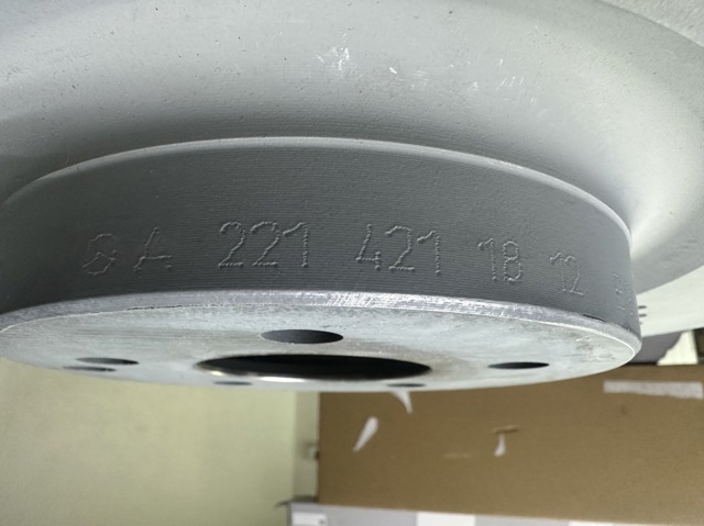 MERCEDES 221421181207 Диск тормозной передний в наличии Ужгород