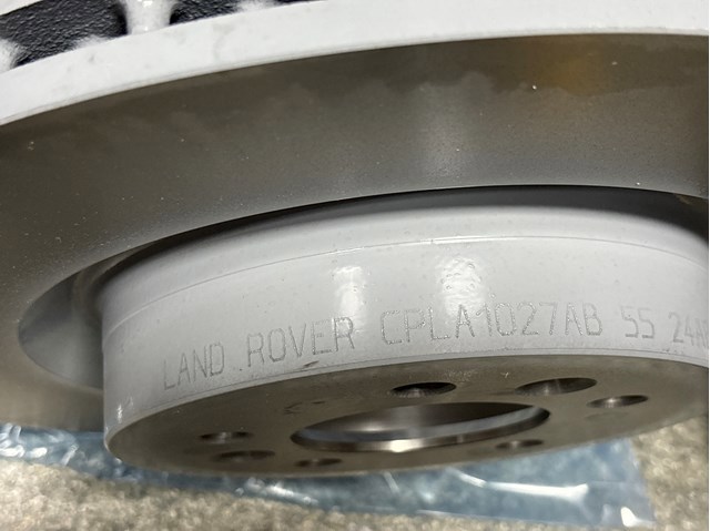 LR189045 LAND ROVER Передние тормозные диски купить в Чернигов