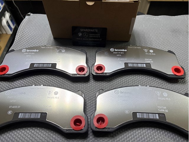 PORSCHE PAA698151 Передние тормозные колодки в наличии Тернополь