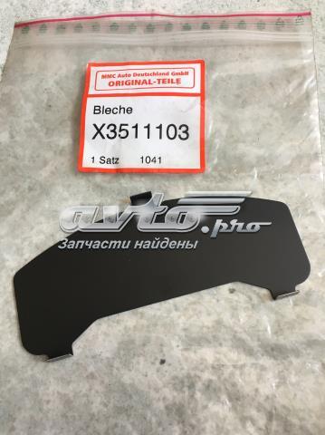 X3511103 MITSUBISHI Пластина противоскрипная крепления тормозной колодки передней купить в Сумы
