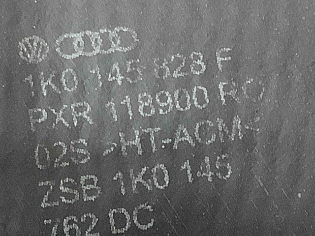 1K0145828F Шланг (патрубок) интеркуллера купить Сумы