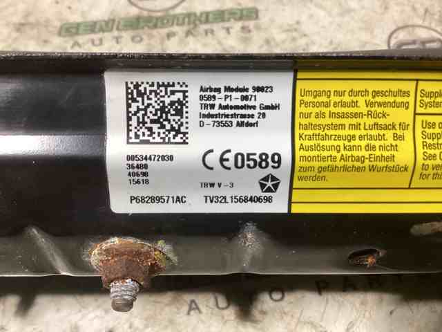 68289571AC CHRYSLER Подушка безопасности защиты коленей купить в Каменское