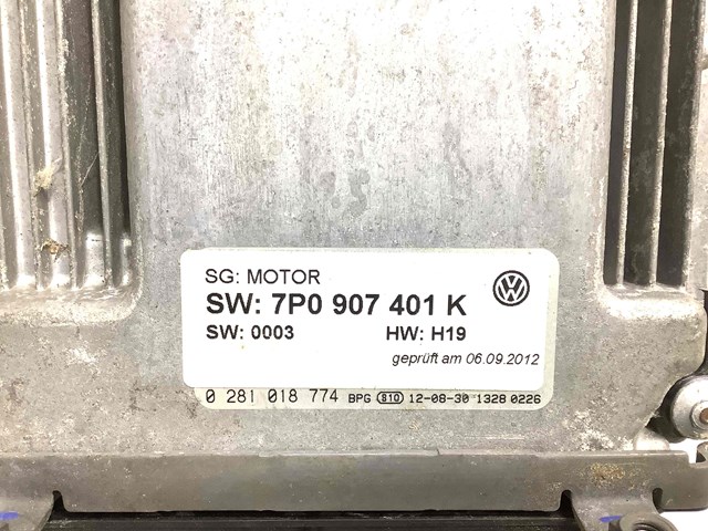 VAG 7P0907401K Блок управления двигателем в наличии Николаев
