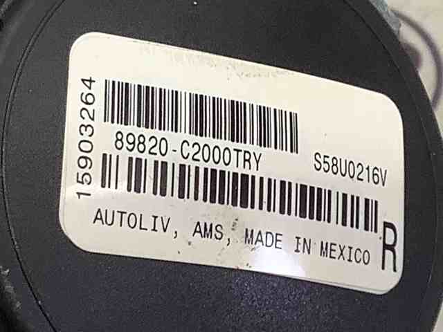89820C2000TRY HYUNDAI Ремень безопасности задний правый купить в Кривой Рог