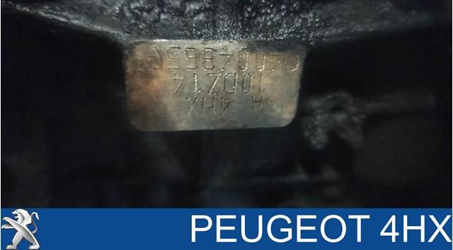 Двигатель голый 4HX PEUGEOT
