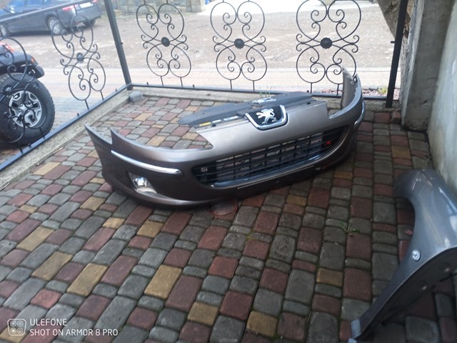 Передний бампер 7401RA PEUGEOT