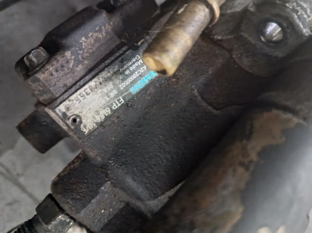 Насос топливный высокого давления (ТНВД) A2C20000502 PEUGEOT