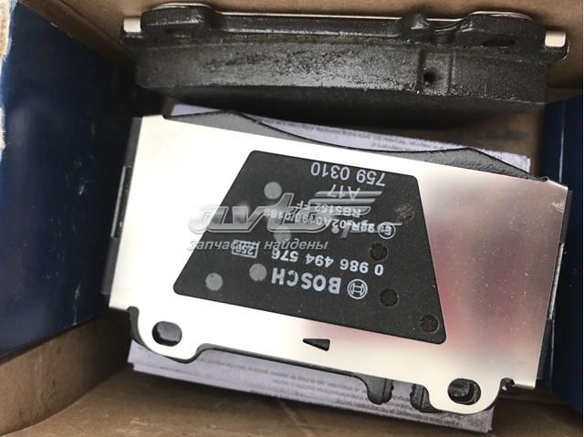 BOSCH 0986494576 Передние тормозные колодки в наличии Киев