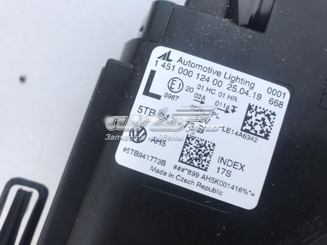 5TB941773B Левая фара купить Тернополь