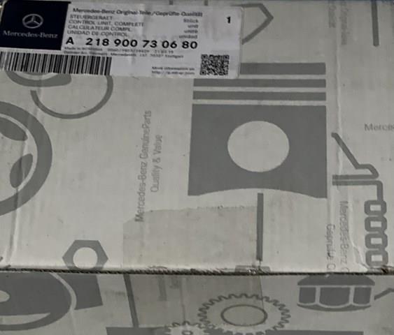 Модуль управления светом фар A218900730680 MERCEDES