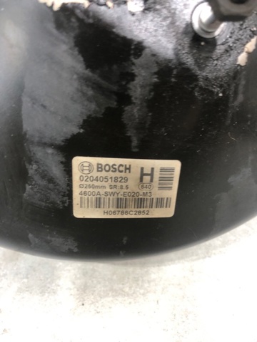 Усилитель тормоза вакуумный 01469SWYE00 HONDA