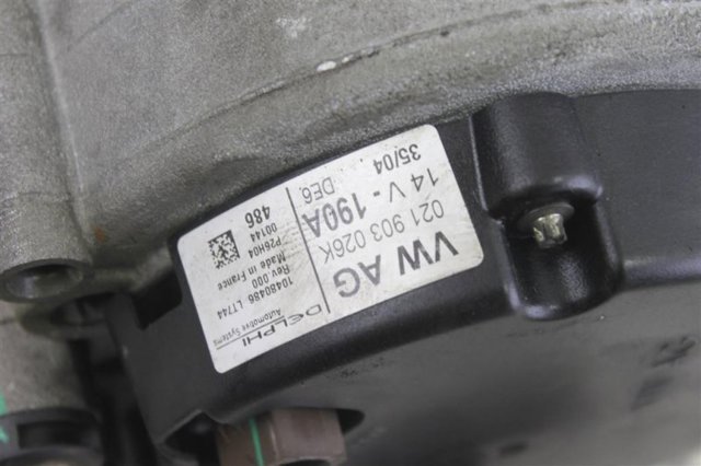 Автомобильный генератор 021903026K VAG