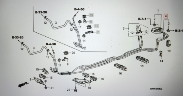 17723SWYE00 HONDA купить в Житомир