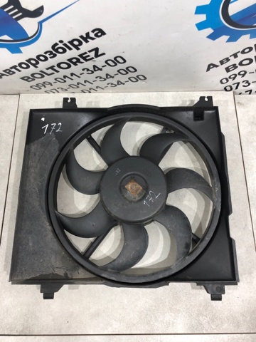 HYUNDAI 2538026400 Диффузор радиатора охлаждения, в сборе с мотором и крыльчаткой в наличии Одесса
