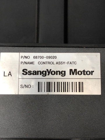 6870009020HCC SSANG YONG Блок управления режимами отопления/кондиционирования купить в Хмельницкий