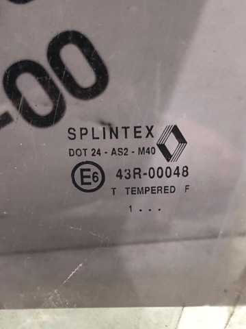 7700780542 RENAULT Стекло двери передней левой купить в Николаев