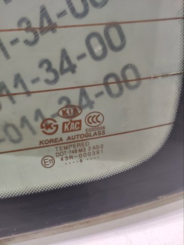 Окно заднее 871101G010 HYUNDAI