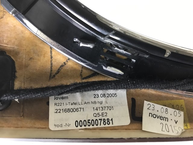 A2218709810 MERCEDES Блок кнопок центральной консоли купить в Хмельницкий
