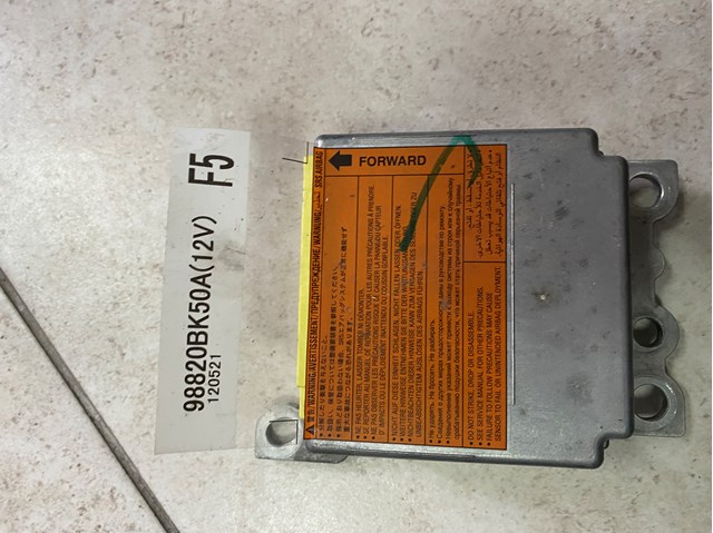 Модуль-процессор управления подушкой безопасности 98820BK50A NISSAN