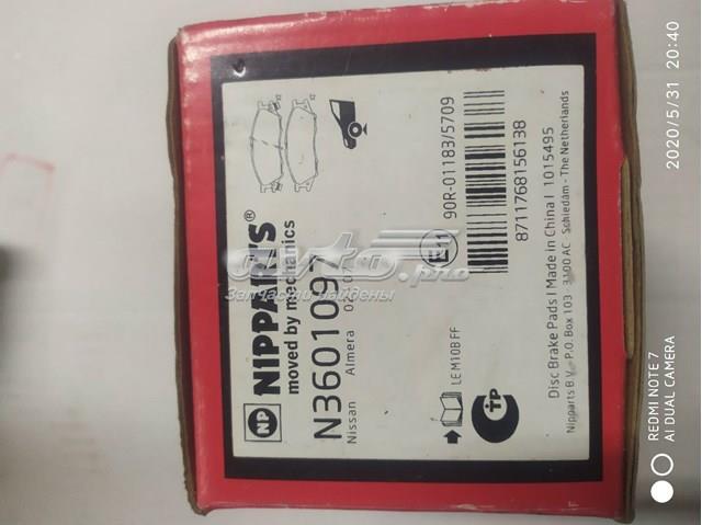 NIPPARTS N3601097 Колодки тормозные передние дисковые в наличии Львов