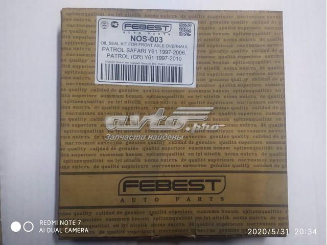 FEBEST NOS003 Сальник переднего поворотного кулака в наличии Киев