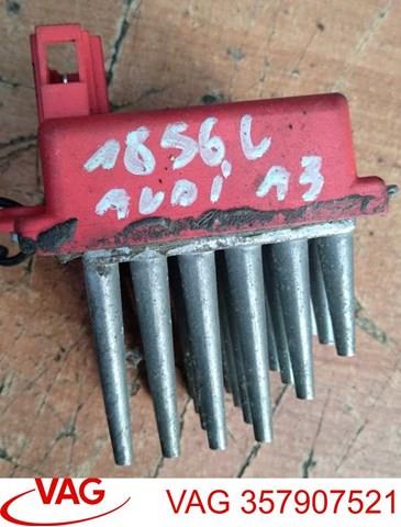Резистор (сопротивление) вентилятора печки (отопителя салона) golf iv audi a4b5 a3 passat b5.оригинал 357907521