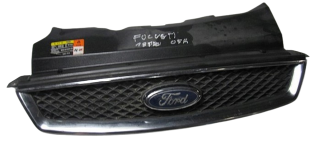 Решітка радіатора оригінал 4m51-8138-ae ford focus ii 2004-2011 р.в. гарний стан незначні сліди експлуатації 4M518138AE