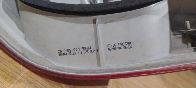63216925892 BMW Фонарь задний правый внешний купить в Ирпень