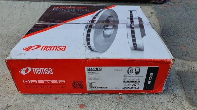 REMSA 660310 Передние тормозные диски в наличии Черкассы