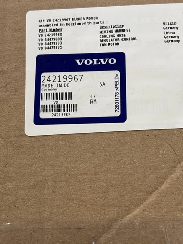 84223449 VOLVO Мотор вентилятора печки (отопителя салона) купить в Житомир