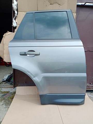 Дверь задняя правая голая цвет серый stornoway grey (907) от range rover sport l320 2011г. 5.0 BFA790080