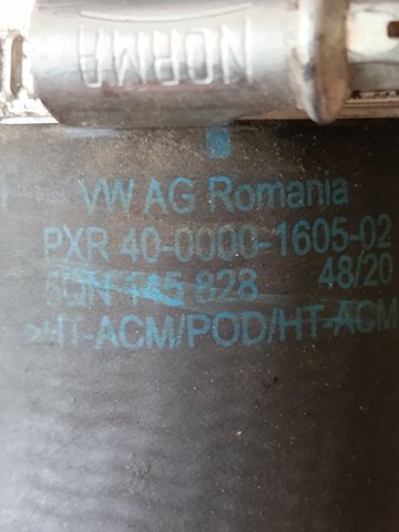 Шланг интеркуллера 5QN145828 VAG