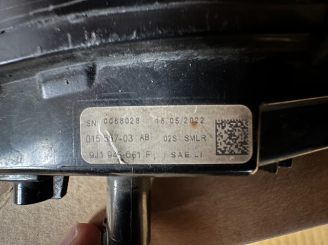 PORSCHE 9J1945091F в наличии Одесса