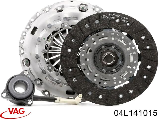 Комплект сцепления (3 части) 04L141015 VAG