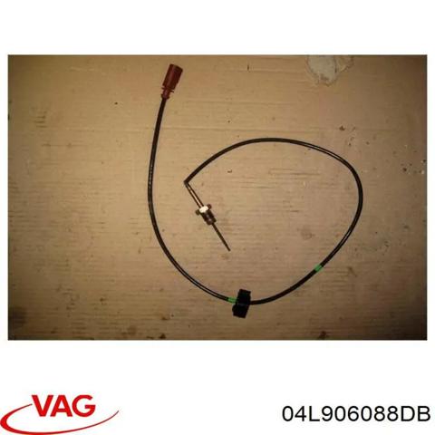 Датчик температуры выхлопных газов после сажевого фильтра 04L906088DB VAG