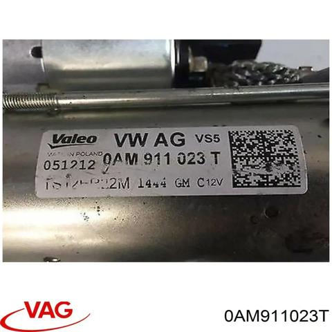 Стартер 0AM911023T VAG