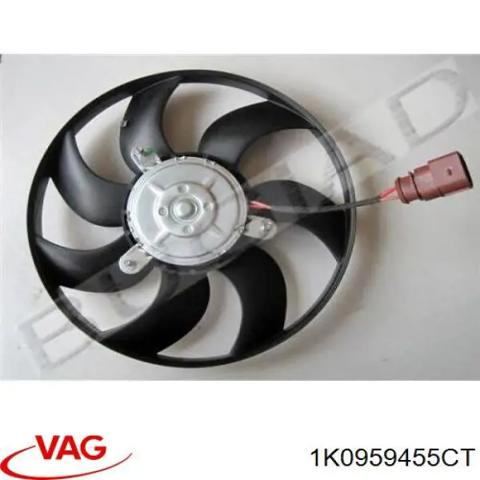 1K0959455CT VAG Электровентилятор охлаждения в сборе (мотор+крыльчатка) правый купить в Ровно