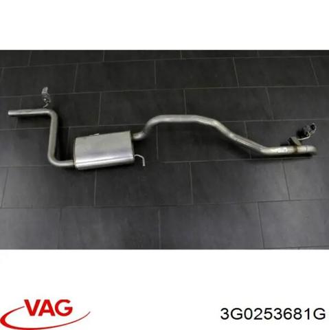 Выхлоп задний Volkswagen Passat B8