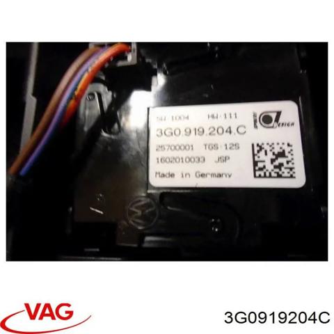 Часы салонные 3G0919204C VAG