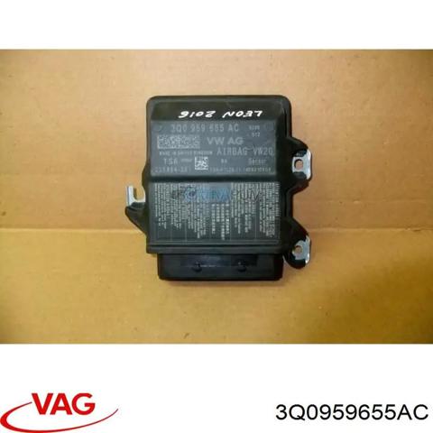 Модуль-процессор управления подушки безопасности 3Q0959655AC VAG