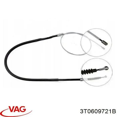 Тормоз стояночный 3T0609721B VAG