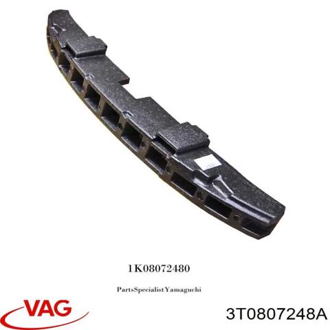 Абсорбер бампера переднего 3T0807248A VAG
