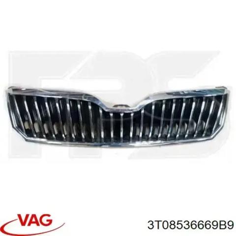 Решетка переднего бампера, правая 3T08536669B9 VAG