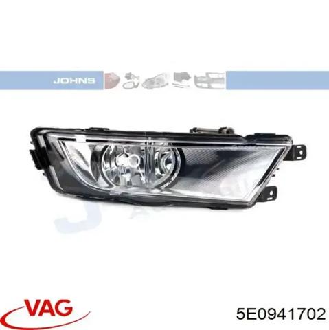Фара противотуманная, правая 5E0941702 VAG
