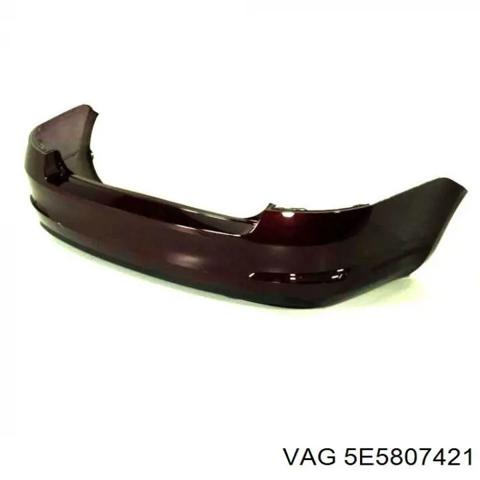 Бампер задний 5E5807421 VAG