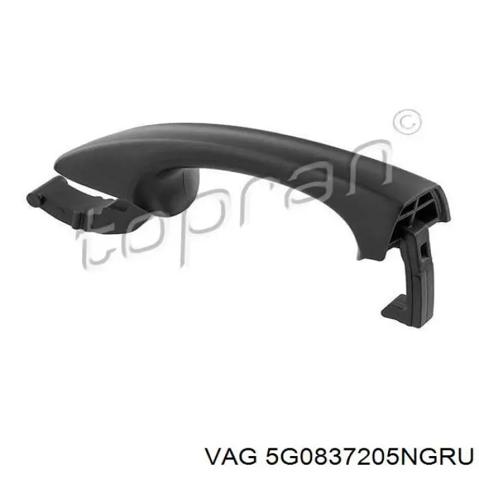 Ручка задней двери наружная, левая 5G0837205NGRU VAG