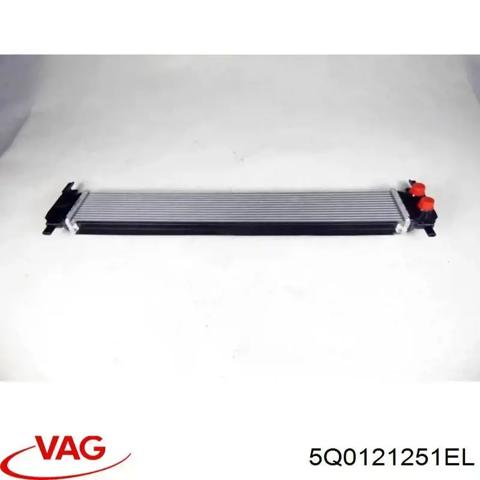 Радиатор охлаждения двигателя, дополнительный 5Q0121251EL VAG