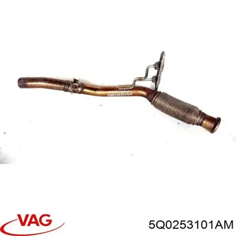Приемная труба глушителя 5Q0253101AM VAG