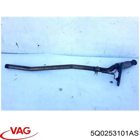 Приемная труба глушителя 5Q0253101AS VAG
